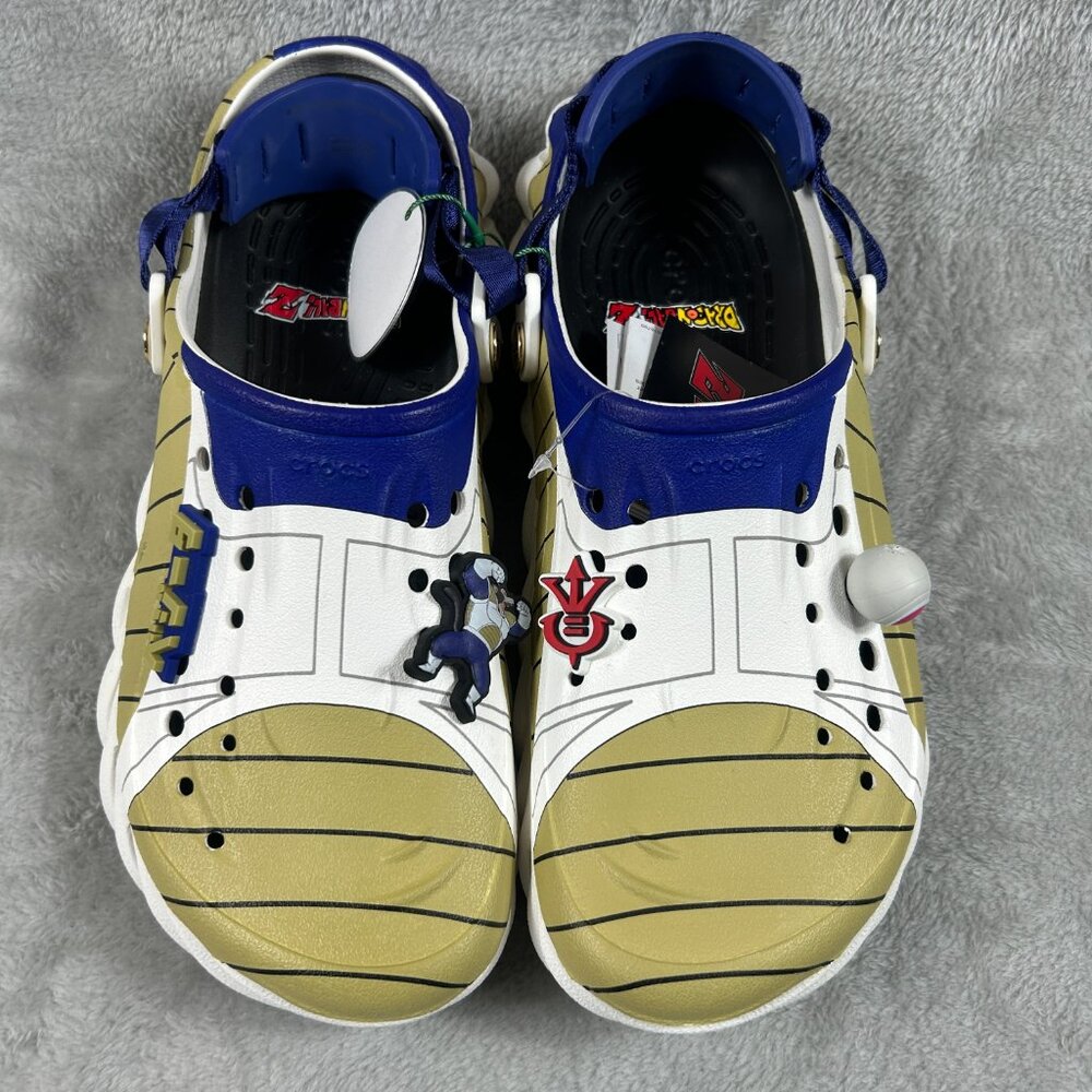 Crocs Men's Dragon Ball Z Echo Clogs Vegeta Size 11 Model 211137-90H Anime Wuxia - Picture 7 of 16